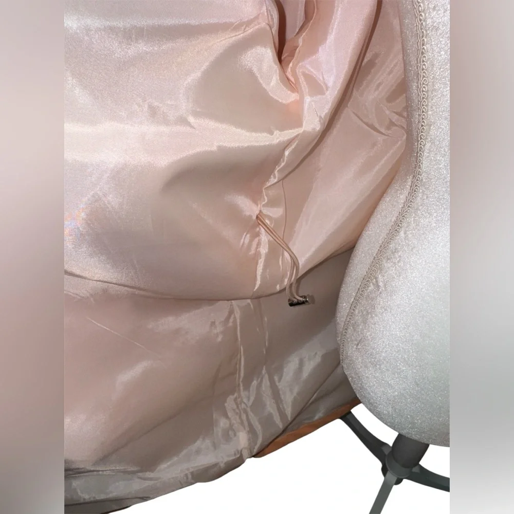 WJacket Coral/Peach Rain Coat #119 - Picture 5 of 5